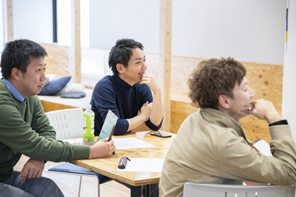 写真：ビジネスの様子